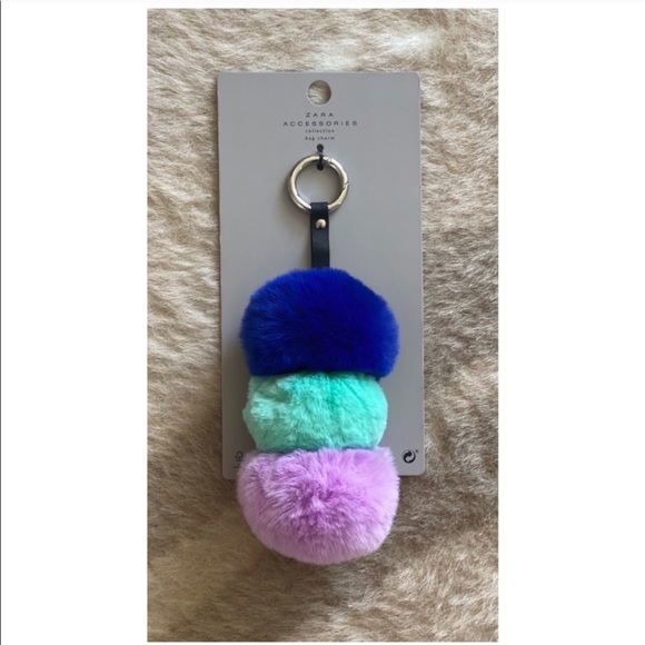 NWT || Zara Furry Charm - Picture 1 of 1